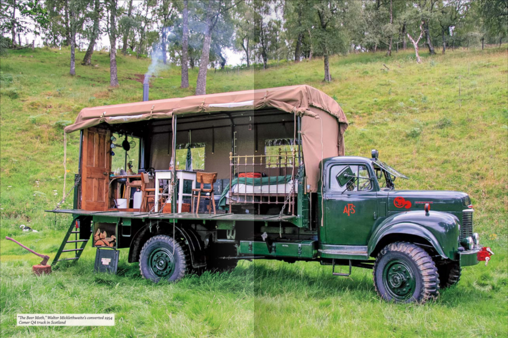 The Beermoth, a 1954 Commer truck.